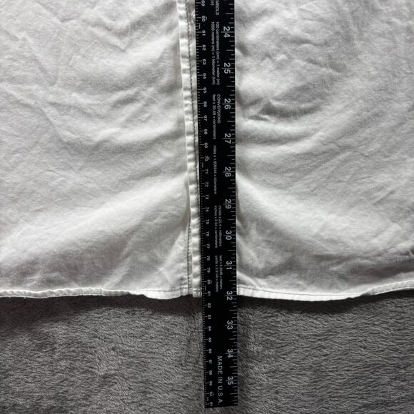 True Religion Men Pearl Snap Shirt Western Boho Short Sleeve White 3XL F169 - Picture 9 of 13